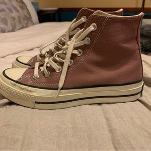 Converse Chuck 70 HI Stone/Mauve. Womens size 7.  Worn less than 5 times